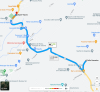 Route to Super Viquez in 'El Roble'
