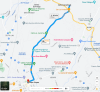Route to Santa Barabara